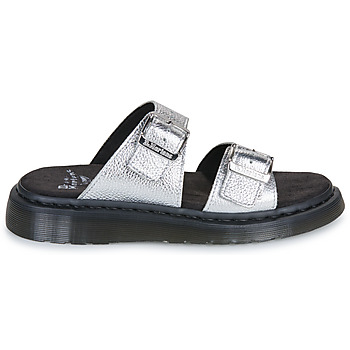 Dr. Martens Josef Slide Silver Metallic Tumble