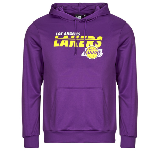 Odjeća Muškarci
 Sportske majice New-Era NBA ESSENTIALS HOODIE LOS ANGELES LAKERS Ljubičasta
