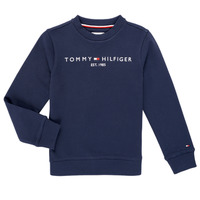 Odjeća Dječak
 Sportske majice Tommy Hilfiger ESSENTIAL SWEATSHIRT Tamno plava  