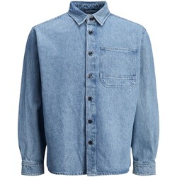 Odjeća Muškarci
 Košulje dugih rukava Jack & Jones JJINOLAN JJO 12261948 Plava