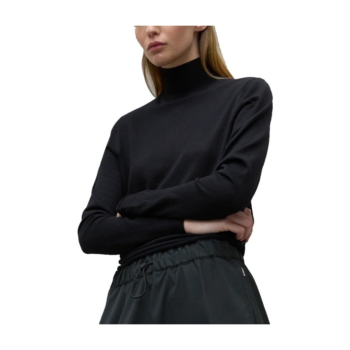 Odjeća Žene
 Puloveri Ecoalf FAYAALF KNIT WOMAN Crna