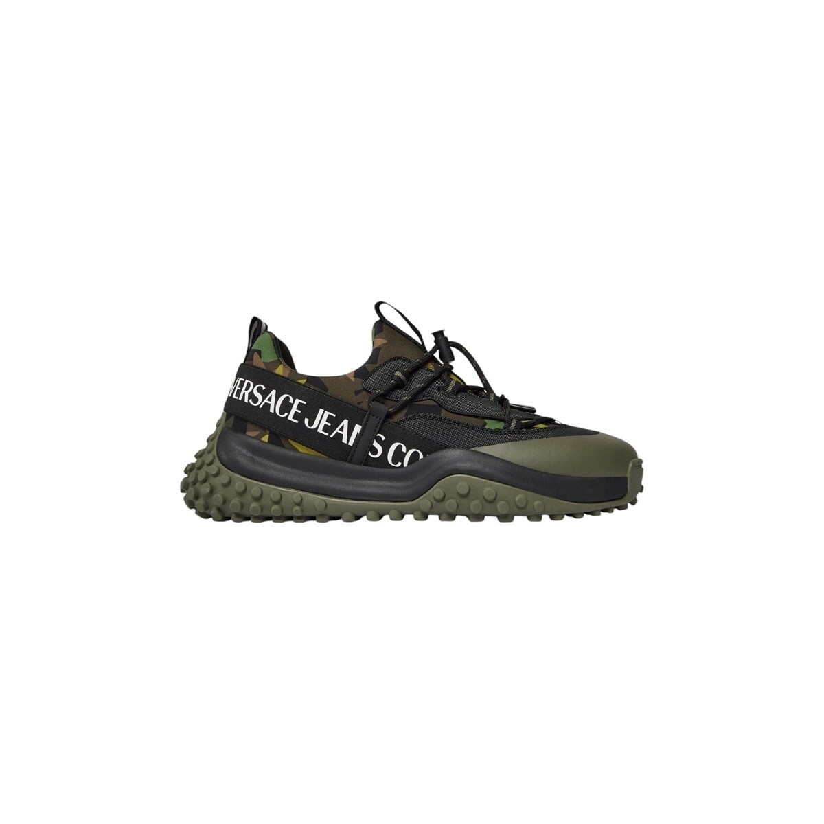 Obuća Žene
 Derby cipele Versace 77YA3SN2  QG6-KHAKI/MULTI 77YA3SN2 Zelena
