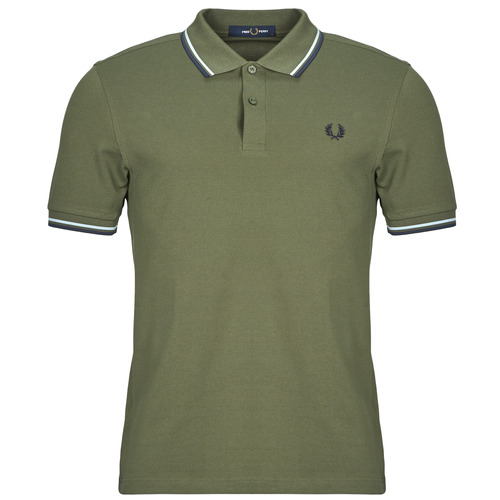 Odjeća Muškarci
 Polo majice kratkih rukava Fred Perry TWIN TIPPED FRED PERRY SHIRT Kaki