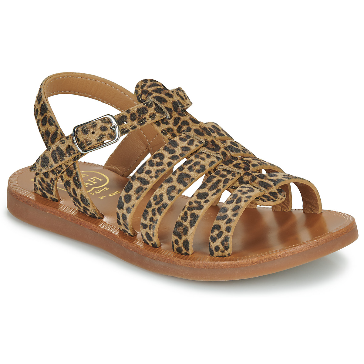 Obuća Djevojčica Sandale i polusandale Pom d'Api PLAGETTE STRAP Sahara