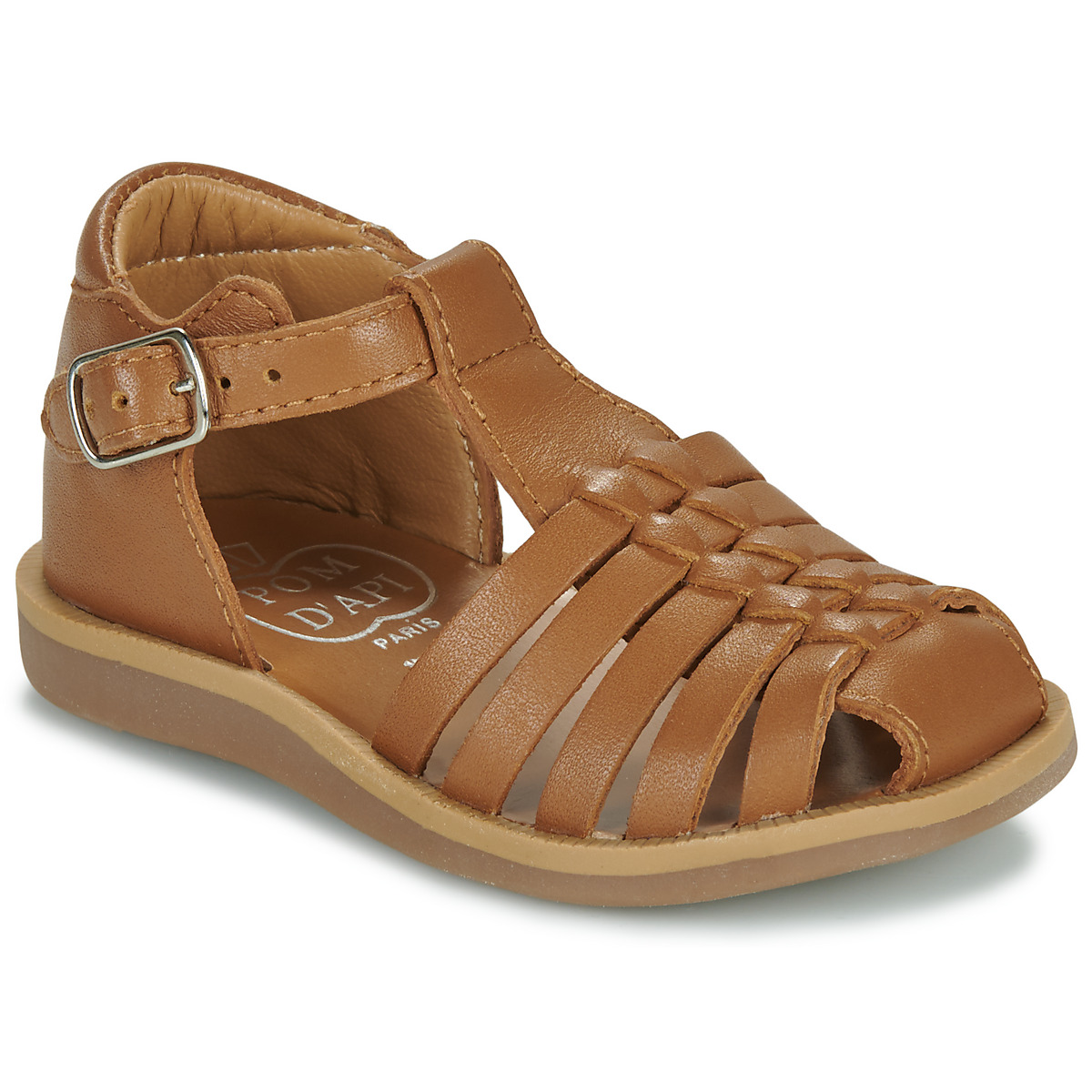 Obuća Djevojčica Sandale i polusandale Pom d'Api POPPY PITTI Camel
