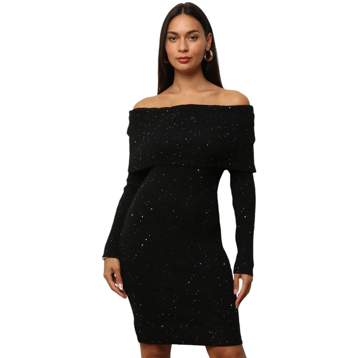 Odjeća Žene
 Haljine La Modeuse 72366_P169886 Crna