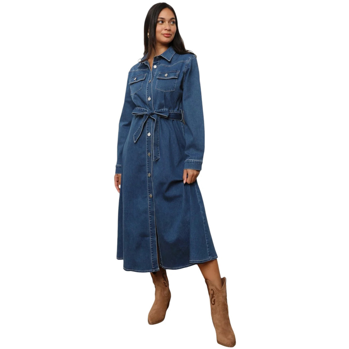 Odjeća Žene
 Haljine La Modeuse 72441_P170047 Plava