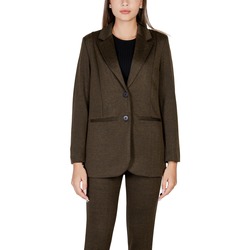 Odjeća Žene
 Jakne i sakoi Ichi IHKATE JACQUARD OVERSIZE 20121605 Zelena