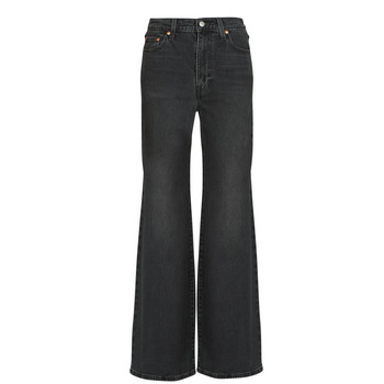 Odjeća Žene
 Trapez traperice / Sa širokim nogavicama Levi's RIBCAGE BELLS Crna