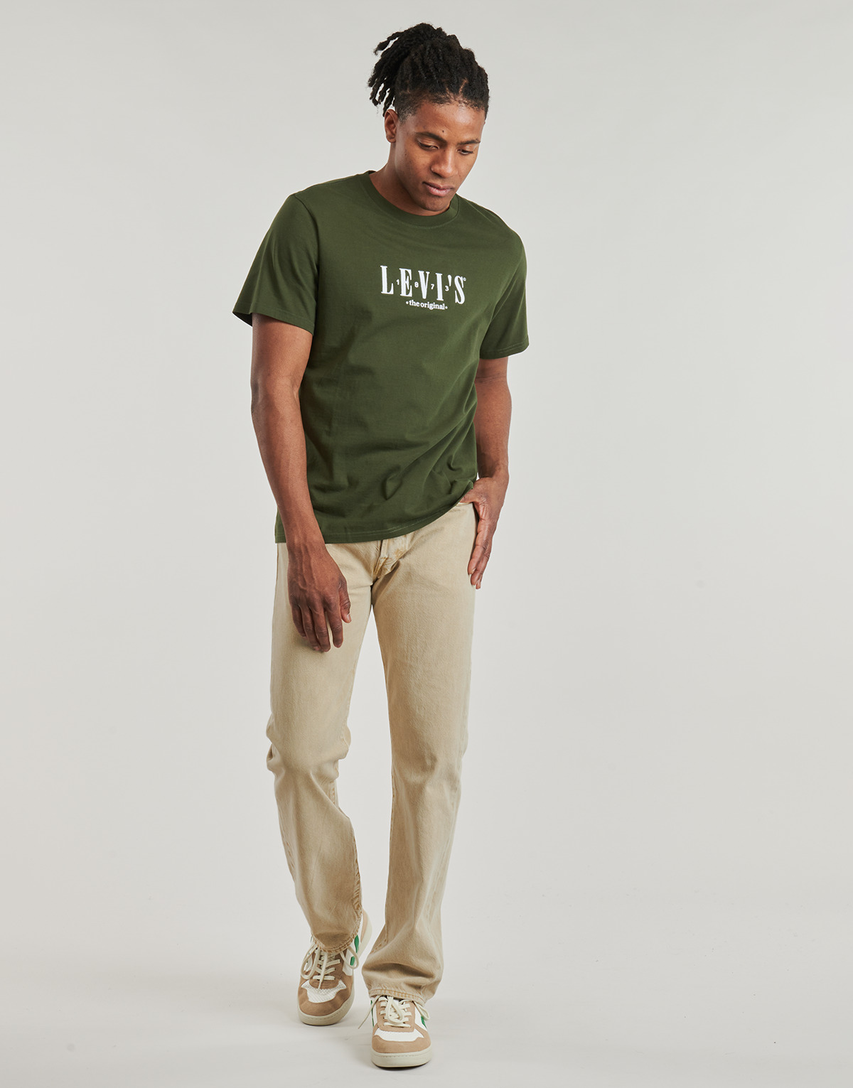 Odjeća Muškarci
 Traperice ravnog kroja Levi's 501® Levi's®ORIGINAL Bež