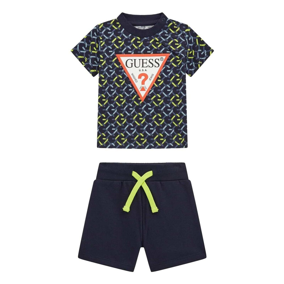 Odjeća Dječak
 Dječji kompleti Guess SS T SHIRT ACTIVE Tamno plava  