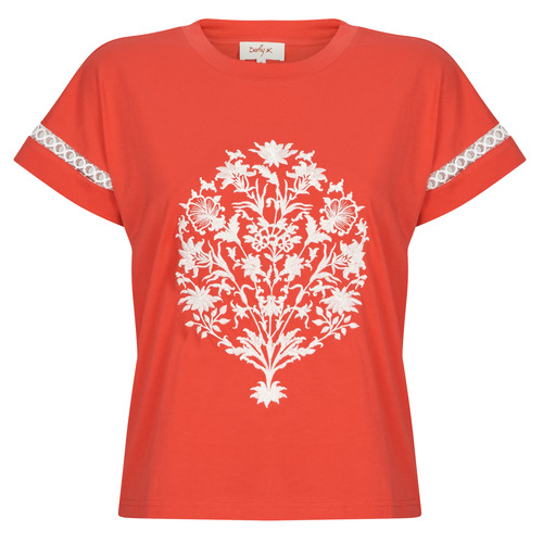 Odjeća Žene
 Majice kratkih rukava Derhy ZIBELINE TEE SHIRT Narančasta