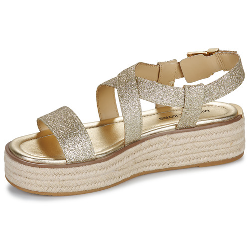 MICHAEL Michael Kors LYNN ESPADRILLE SANDAL Gold