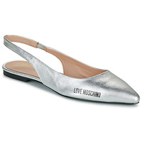 Obuća Žene
 Balerinke i Mary Jane cipele Love Moschino LAME BALLERINA Srebrna