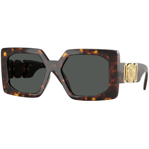 Satovi & nakit Sunčane naočale Versace Occhiali da Sole  VE4478U 108/87 Smeđa
