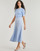 Odjeća Žene
 Duge haljine Karl Lagerfeld PLEATED KNIT DRESS Plava / Nebesko plava