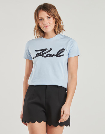 Karl Lagerfeld BOUCLE KARL SIGNATURE T-SHIRT