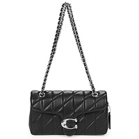 Torbe Žene
 Torbe preko ramena Coach QUILTED TABBY 26 Crna / Srebrna