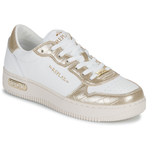 Obuća Žene
 Niske tenisice Replay GWZ2U-001-C0049L-3180 Bijela / Gold