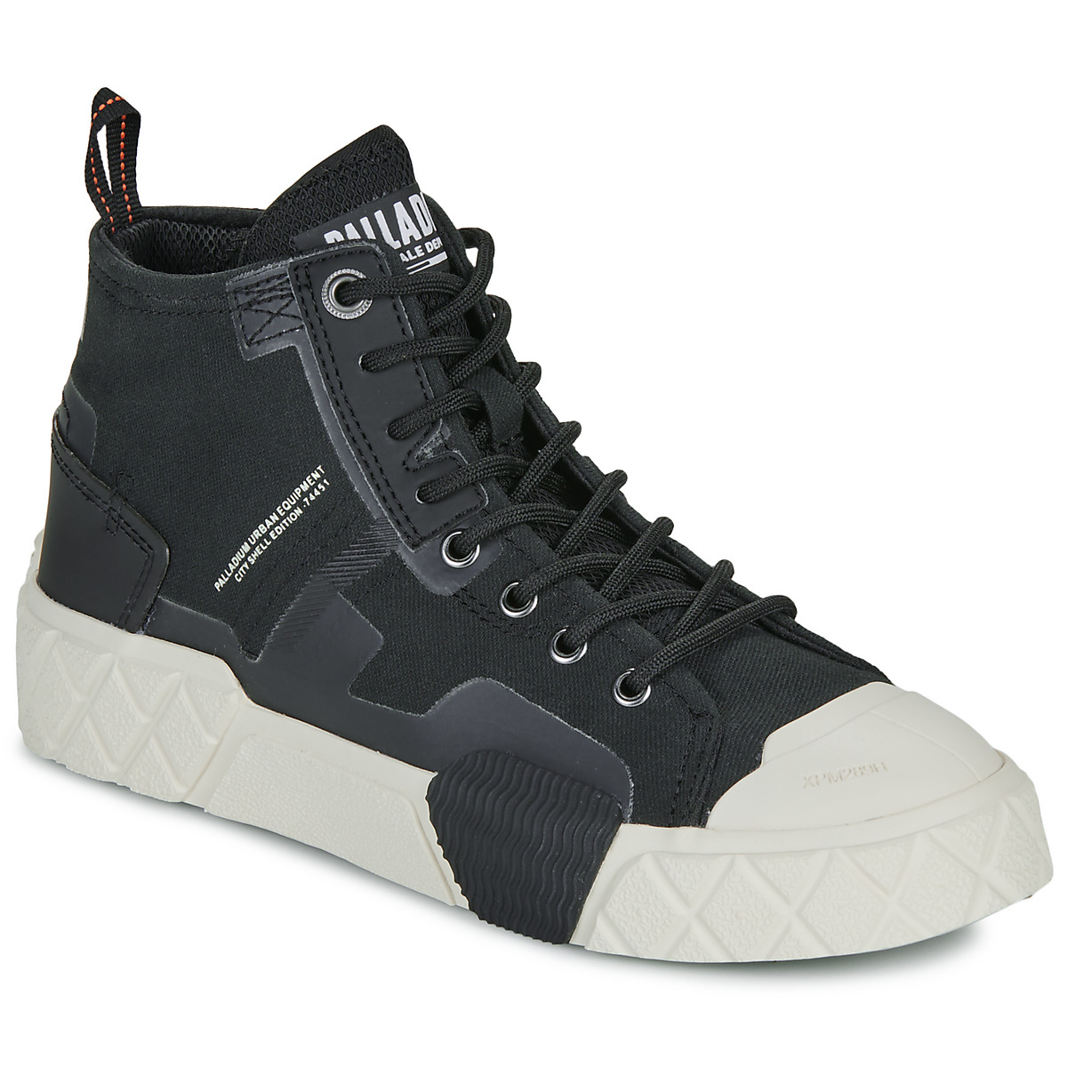 Obuća Visoke tenisice Palladium PALLA ACE CITY SHELL CHUK 2 Crna / Bijela