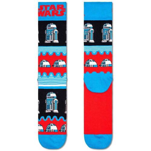 Donje rublje Muškarci
 Visoke čarape Happy socks STAR WAR R2-D2 SOCK Višebojna