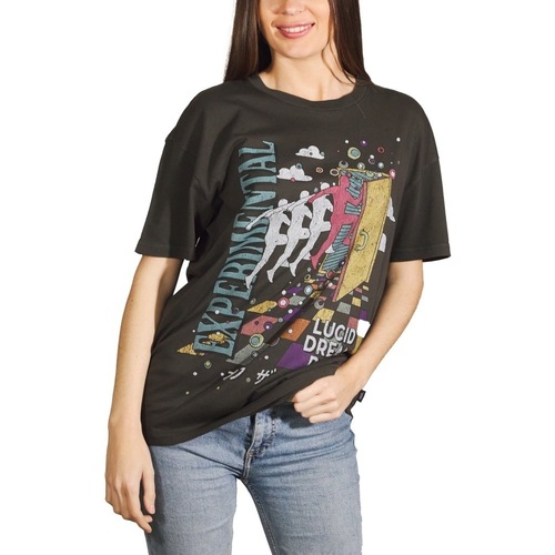 Odjeća Žene
 Majice / Polo majice Vans VIVID DREAMS OVERSIZED Crna