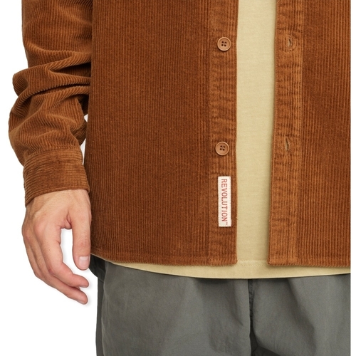 Rvlt Revolution Utility Shirt 3776 - Brown Smeđa