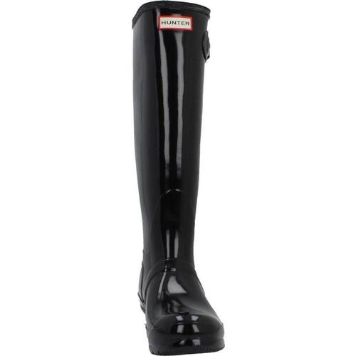 Hunter ORIGINAL TALL GLOSS BLACK Crna