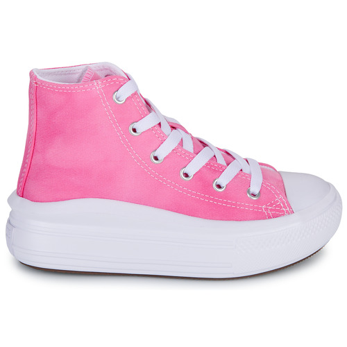 Converse CHUCK TAYLOR ALL STAR MOVE PLATFORM COLOR SPLASH Ružičasta