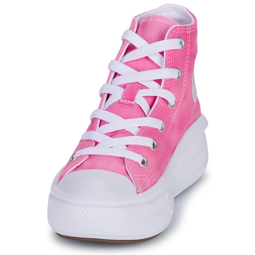 Converse CHUCK TAYLOR ALL STAR MOVE PLATFORM COLOR SPLASH Ružičasta