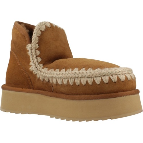 Mou MINI ESKIMO PLATFORM BOOT Smeđa