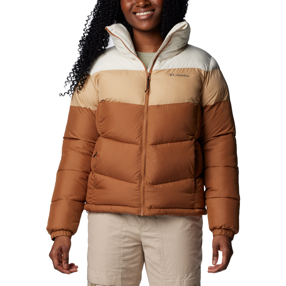 Odjeća Žene
 Parke Columbia Puffect II Colorblock Jacket Smeđa