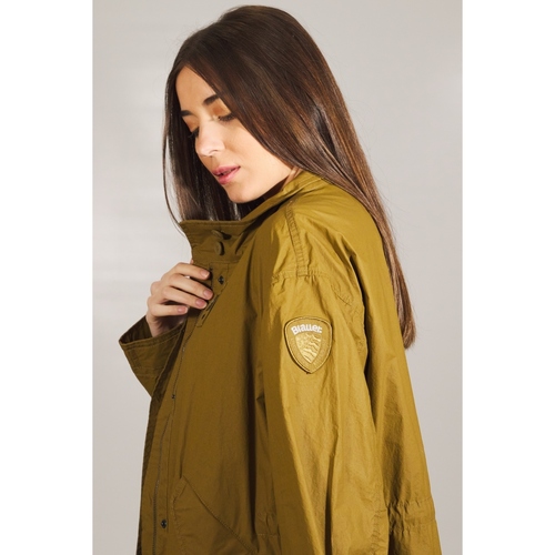 Blauer TRENCH Zelena
