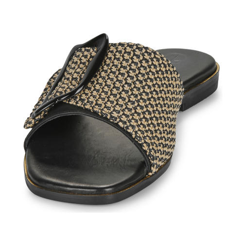 Exé Shoes 556-ORO-RAFFIA-BLACK Crna
