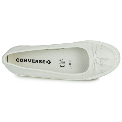 Converse CHUCK TAYLOR ALL STAR DAINTY BALLERINA LEATHER Bijela