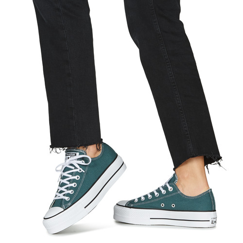 Converse CHUCK TAYLOR ALL STAR LIFT PLATFORM Zelena