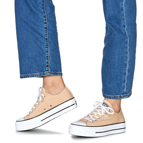 Converse CHUCK TAYLOR ALL STAR LIFT PLATFORM Bež