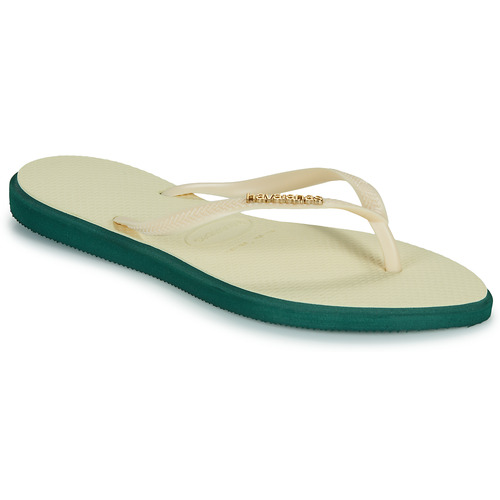 Obuća Žene
 Japanke Havaianas SLIM POINT Bež / Zelena