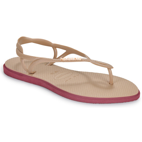 Obuća Žene
 Sandale i polusandale Havaianas LUNA POINT Bež / Ružičasta