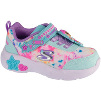 Obuća Djevojčica Niske tenisice Skechers Snuggle Sneaks - Skech Squad Zelena