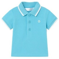 Odjeća Djeca Dječji kompleti Mayoral 190 Polo contraste Better Cotton recién nacido Azul Plava