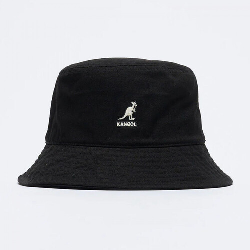 Tekstilni dodaci Šeširi Kangol Washed bucket Crna