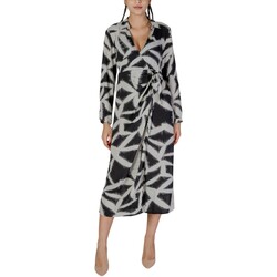 Odjeća Žene
 Duge haljine Jacqueline De Yong Jdybase Life L/S Wrap Wvn 15336123 Crna