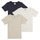 Odjeća Djeca Majice kratkih rukava Petit Bateau 3 TEE SHIRTS MC Višebojna