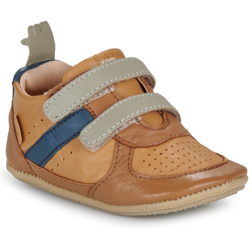 Obuća Djeca Niske tenisice Easy Peasy MY PRE BASKET VELCRO Smeđa