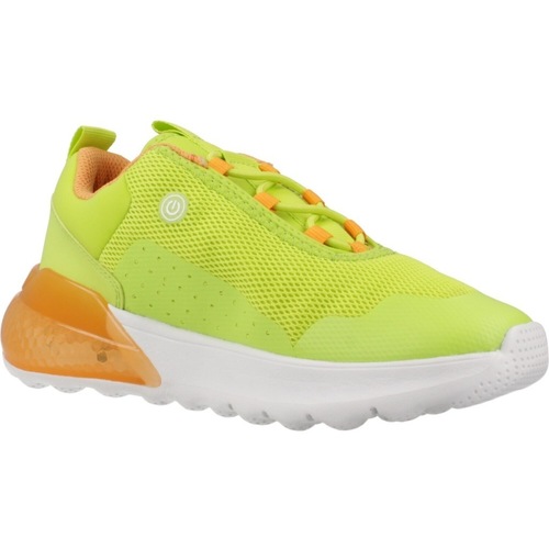 Geox J ACTIVART ILLUMINUS Zelena