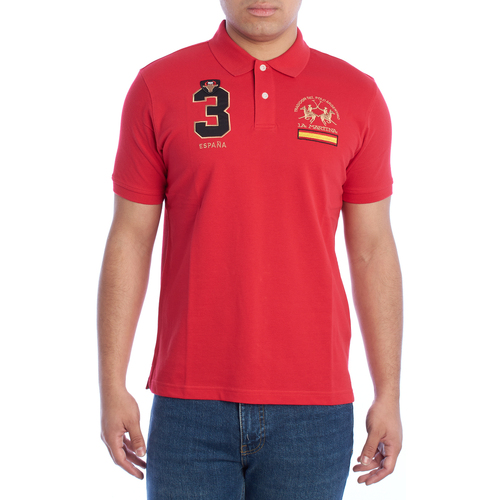 Odjeća Muškarci
 Polo majice kratkih rukava La Martina YMP315-PK031-06008 Crvena