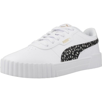 Obuća Djevojčica Modne tenisice Puma CARINA 3.0 ANIMAL JR Bijela