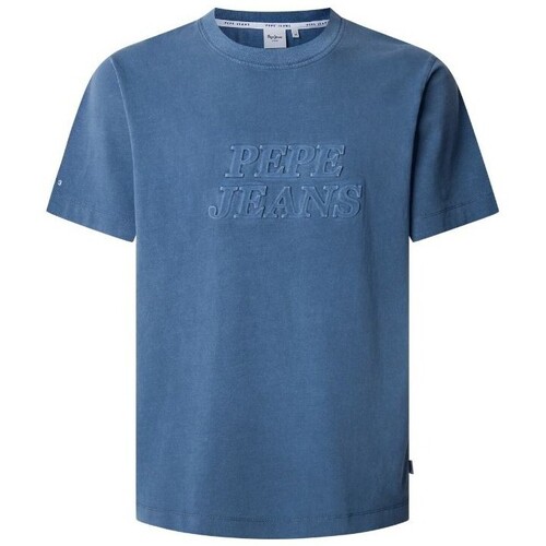 Odjeća Muškarci
 Majice kratkih rukava Pepe jeans PM509723 DARIUS TEE Plava