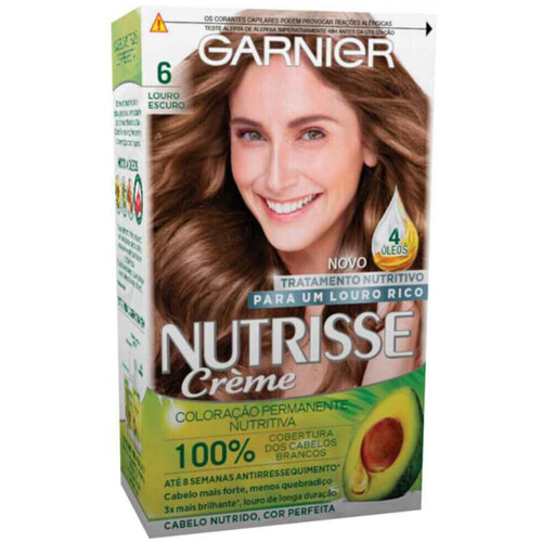Ljepota Žene
 Boje za kosu Garnier Nutrisse Cream Hair Dye - 06 Blond Foncé Smeđa